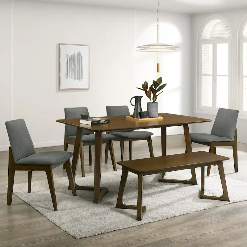 CraftPorch Mid-century Modern 6-piece Dining set