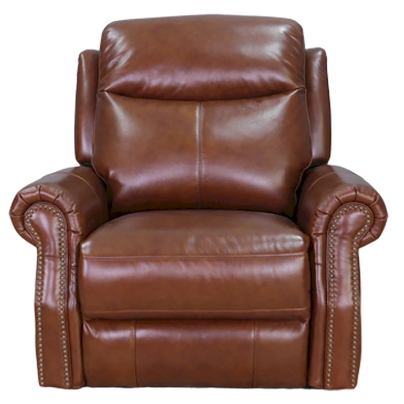 Hydeline Royce Zero Gravity Power Recline and Headrest Top Grain Leather Recliner