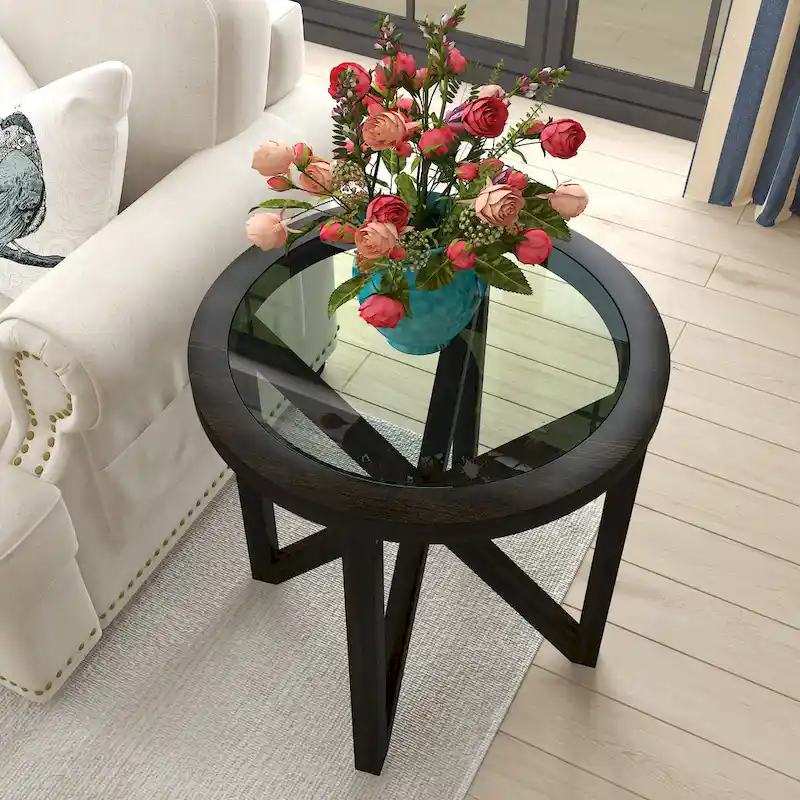 Modern Simple Glass Table