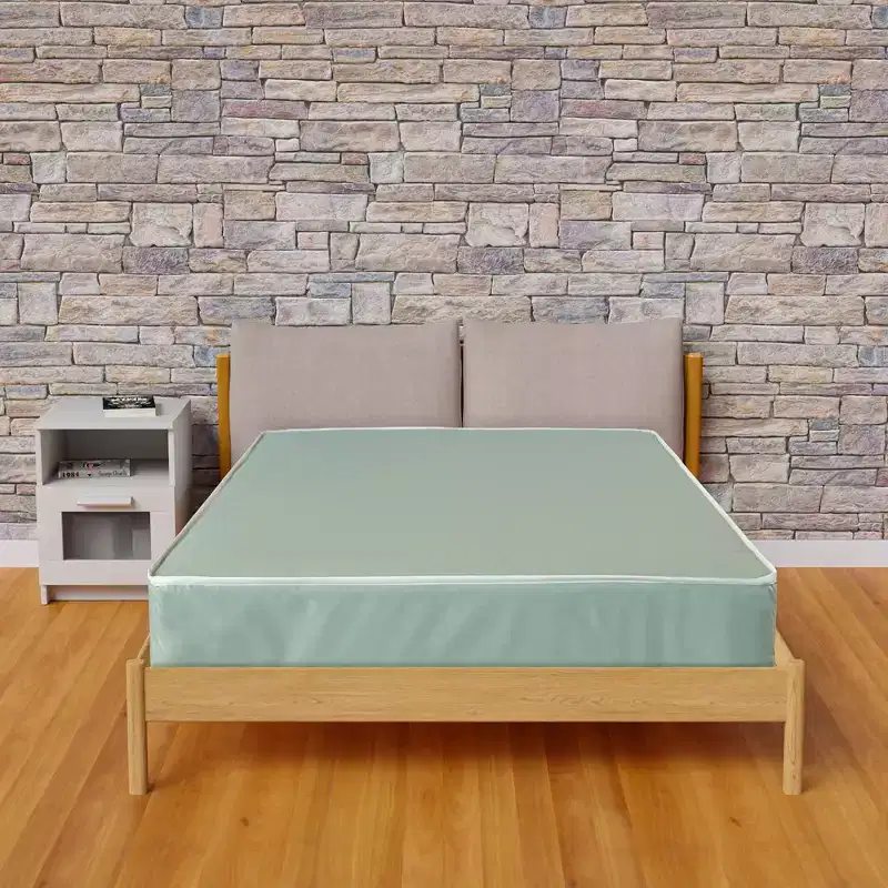 Continental Sleep, 9-Inch Vinyl Medium Tight Top Water Proof Pocket Coil Hybrid Mattress