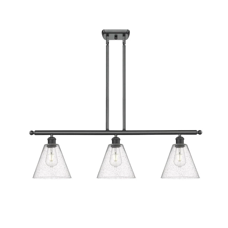 Innovations Lighting Berkshire - 3 Light 36  Stem Hung Island Light