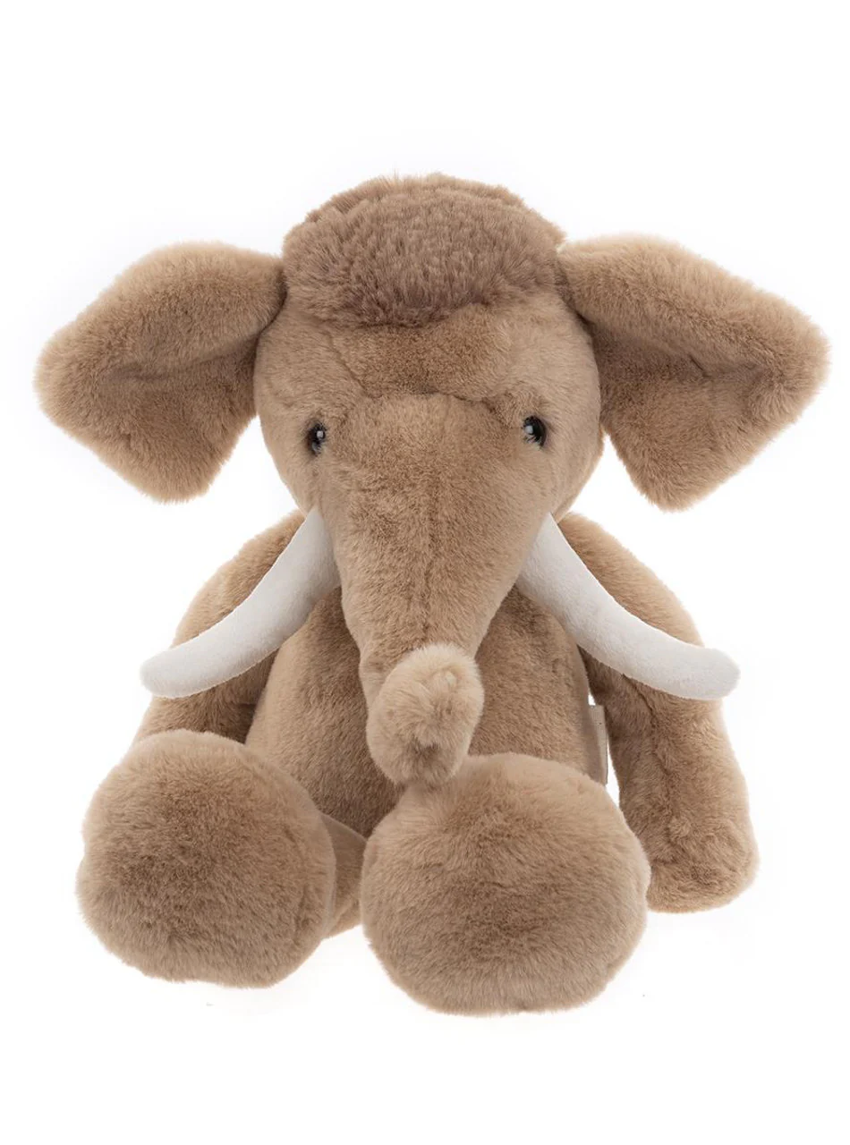 Bear & Me by Charlie Bears Wally Mammoth Oatmeal Brown 39cm