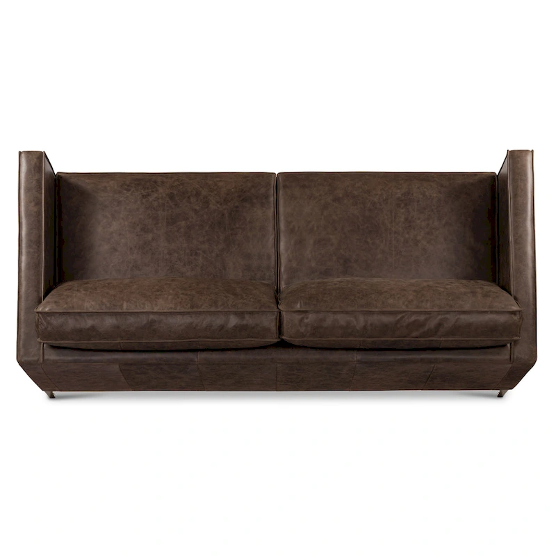 Poly & Bark Mateo 82.5 Sofa - Full Grain Genuine Italian Leather