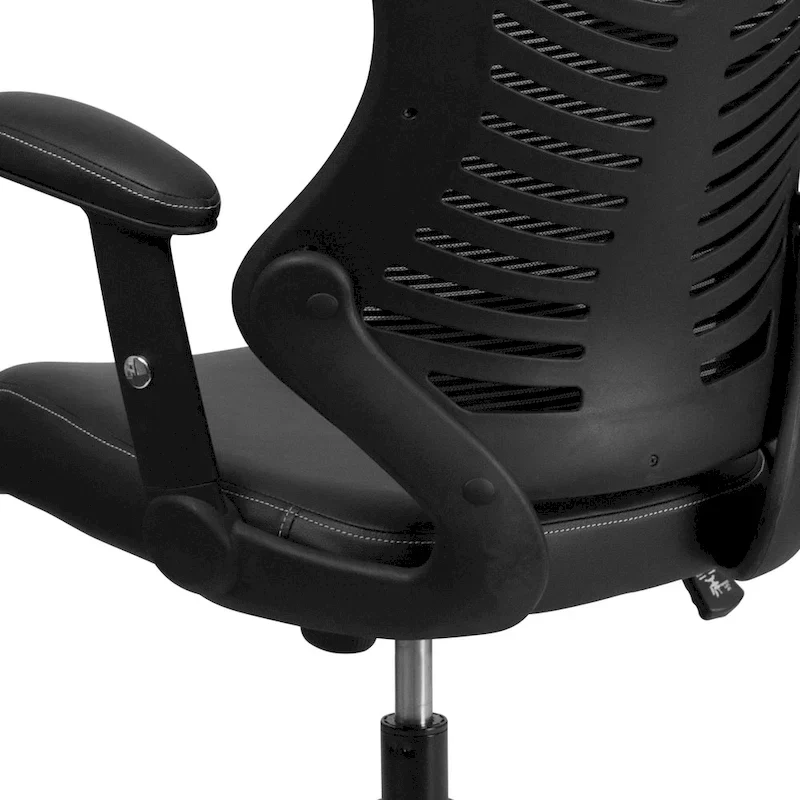 High Back Designer Executive Swivel Ergonomic Office Chair with Adjustable Arms