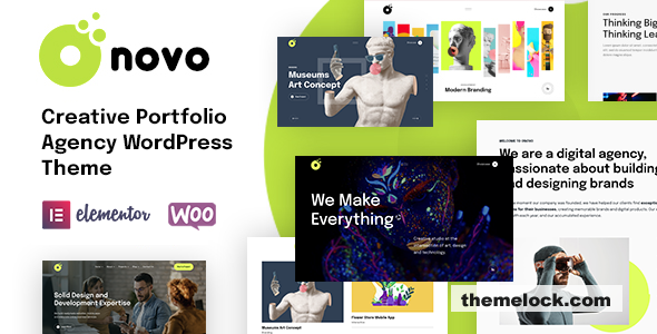 Onovo v1.6.1 - Creative Portfolio Agency WordPress Theme