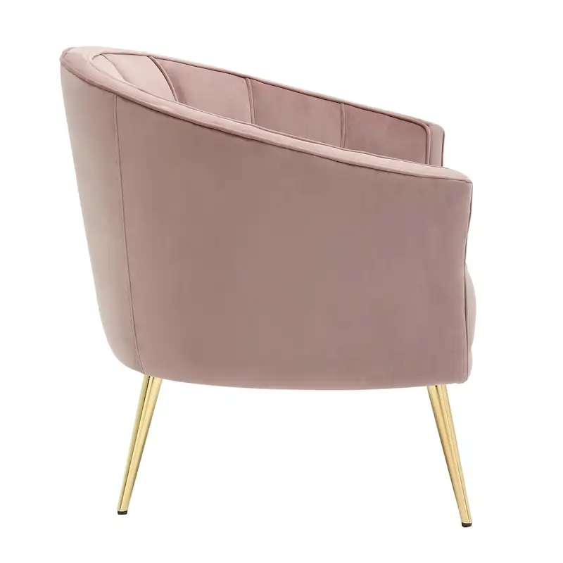 Modern Velvet Accent Chair