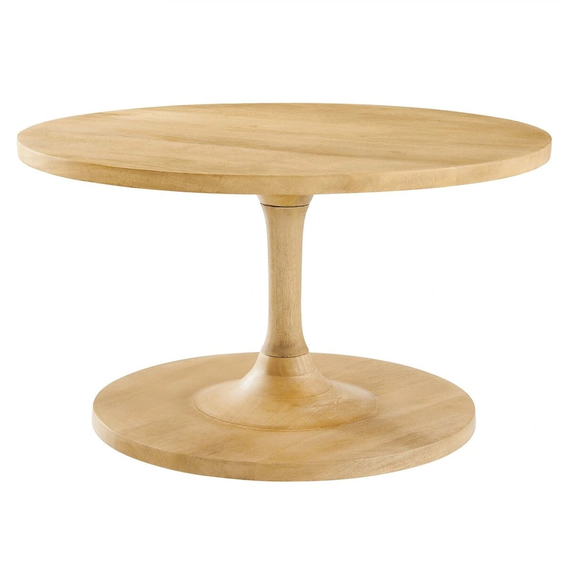 Lina 30 Round Wood Coffee Table