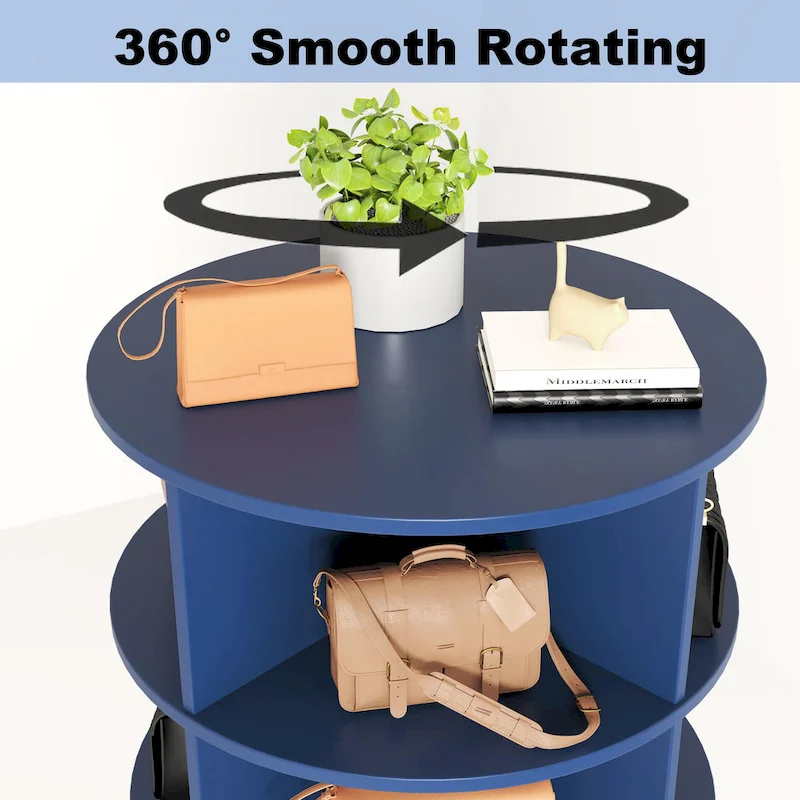 360 Rotating shoe cabinet 7 layers