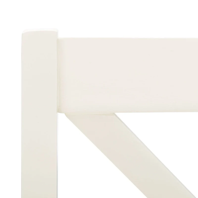 SAFAVIEH Lulla Farmhouse x-Back Dining Chair (Set of 2) - 18.4  W x 19.9  L x 37  H - 18Wx20Dx37H