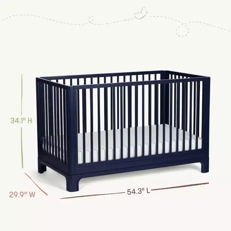 Little Seeds Posey 4-in-1 Convertible Crib