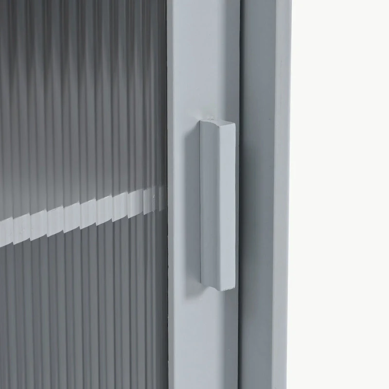 Kitchen Island with Drop Leaf and LED Light