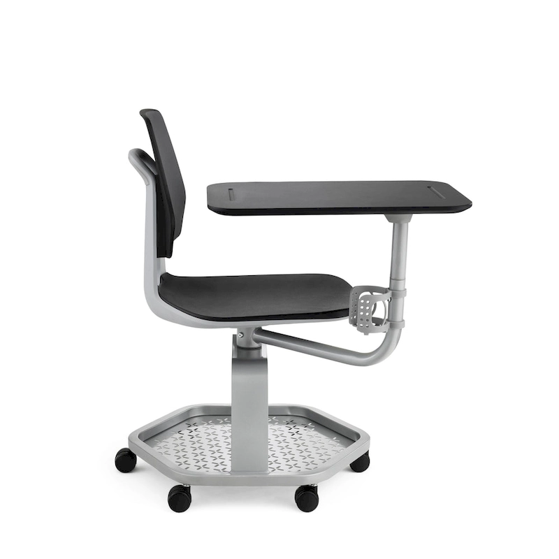 Commute Classroom Chair, Mobile Tablet Arm Student Desk