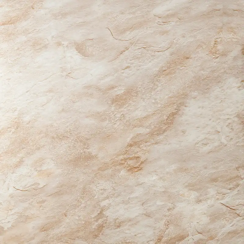 Rectangular Geometric Faux Marble Coffee Table