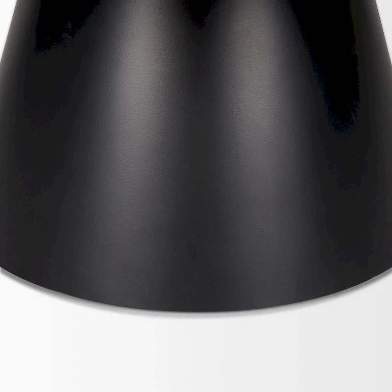 Round Coffee Table - Solid Mango Wood Top, Black Cast Iron Pedestal Base, 45 Diameter x 16H