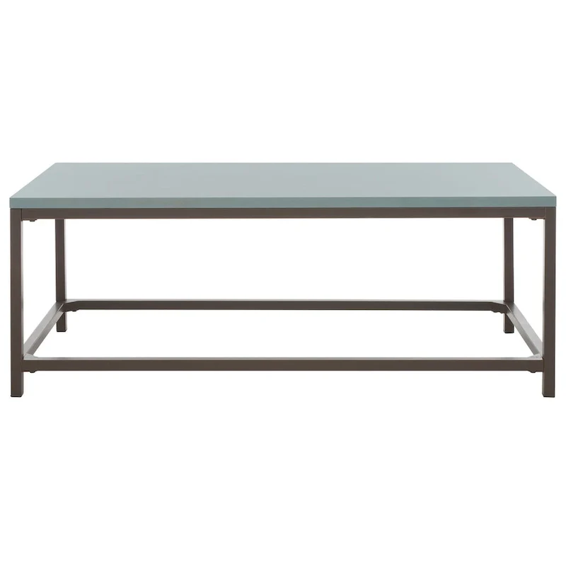 SAFAVIEH Aino Reclamined Wood Finish Coffee Table - 48 x 24 x 17.7 - 48Wx24Dx18H