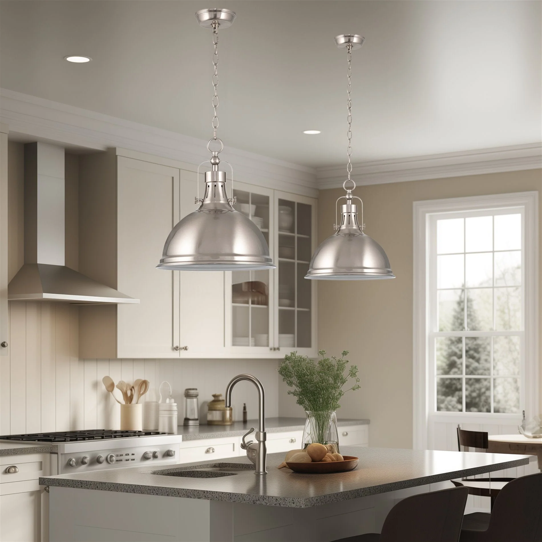 Belle 14 Modern Industrial Pendant Light