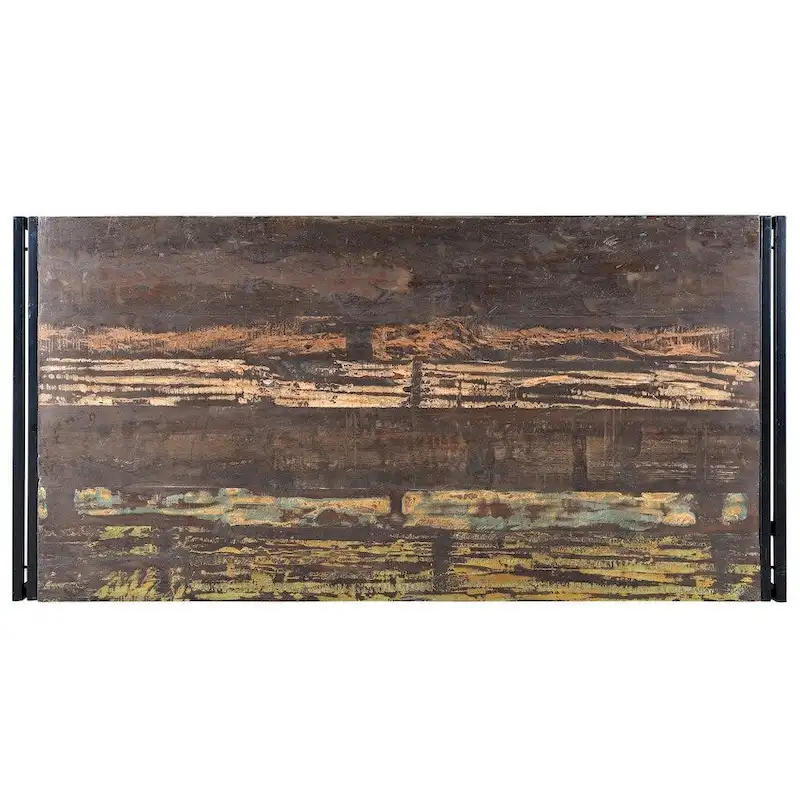 Timbergirl Handmade Old Reclaimed Wood Dining Table (India)