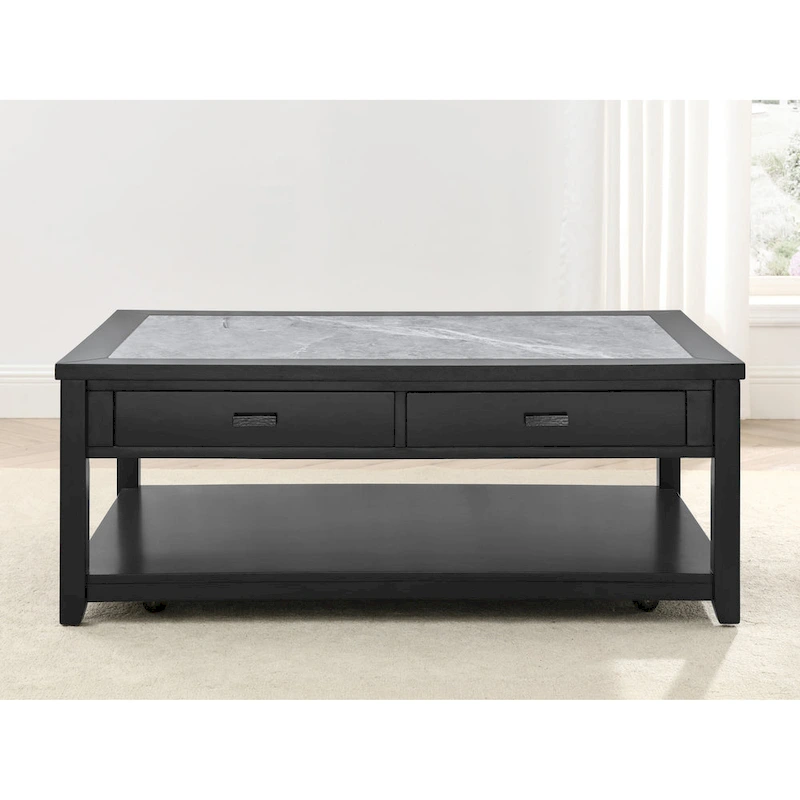 Steve Silver Gladstone Coffee Table with Casters