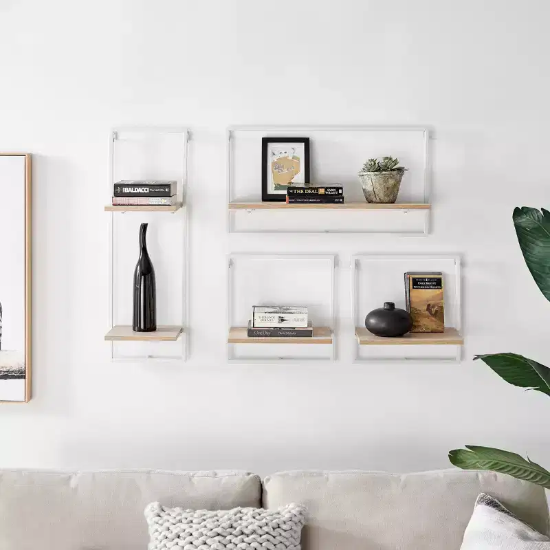 4pc Framed Wall Shelf Set - Danya B.