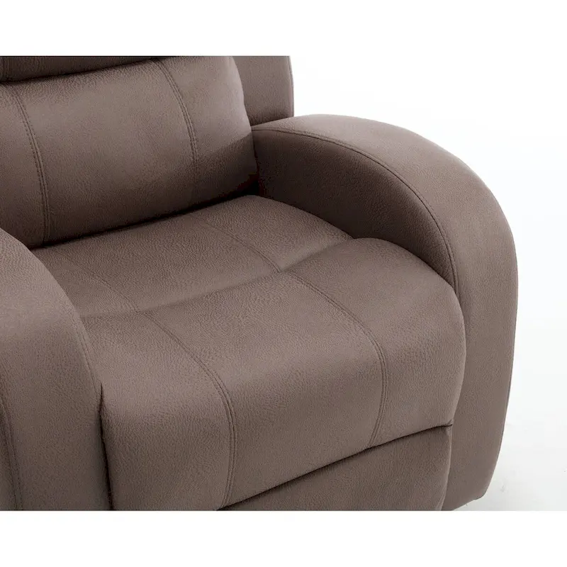 Faux Leather Recliner