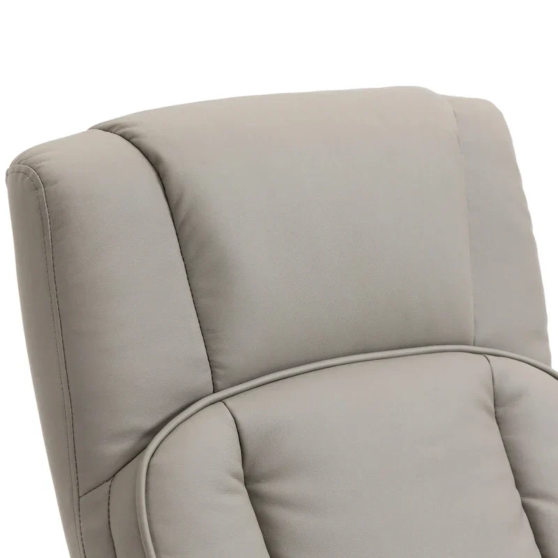 30 High Back Swivel Recliner Chair with Ottoman