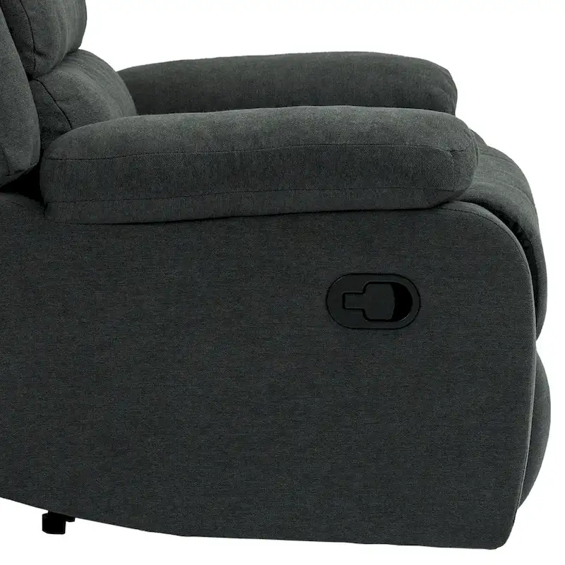 Classic and Traditional Manual Recliner Chair Single Sofa