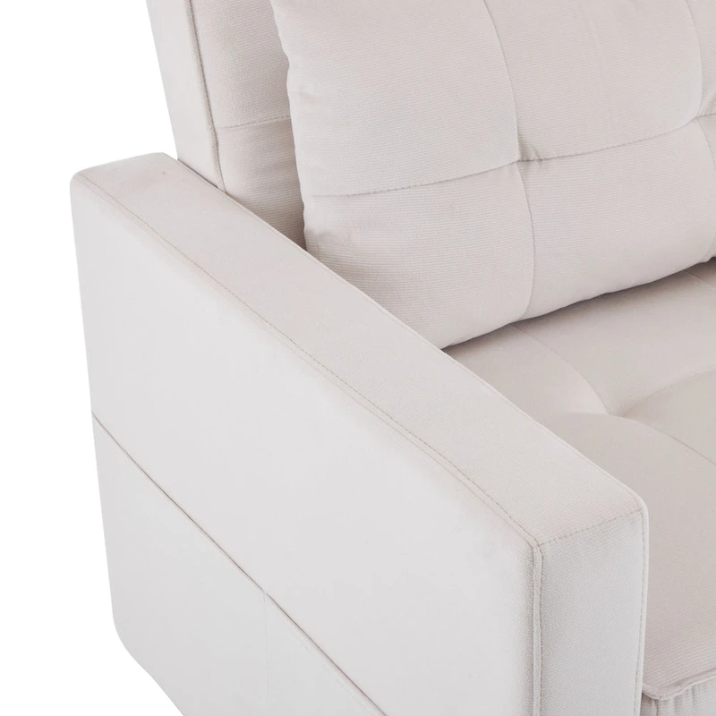 Christopher Knight Home - Sophia Convertible Sleeper Sofa Chair Bed with Adjustable Backrest and Built-In Pillow