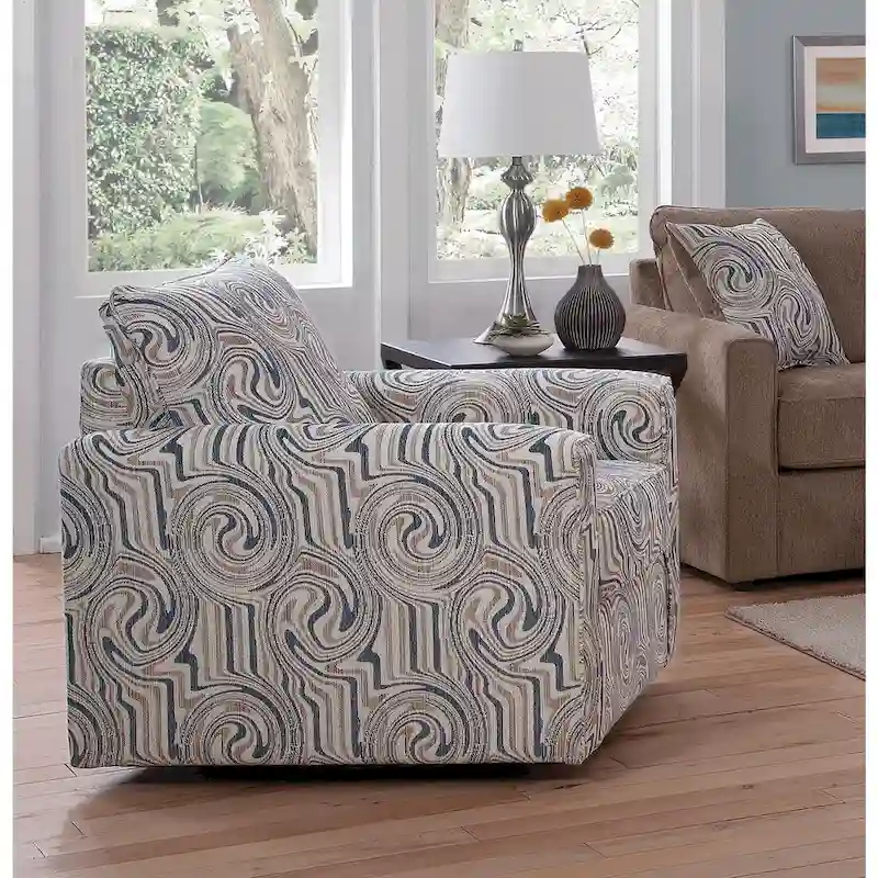 American Furniture Classics Delilah Model 8-03SOA-AC23V2 Swivel Accent Chair