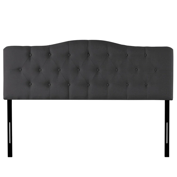 Cecilia Button Tufted Upholstered Headboard, Height Adjustable Headboards,Bed Backboard Premium Padded Fabric Headboard