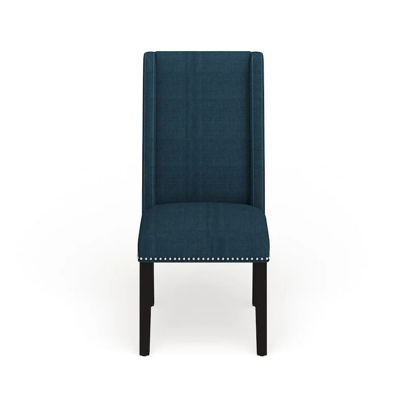 Fabric Upholstered Dining Chairs (Set of 2)