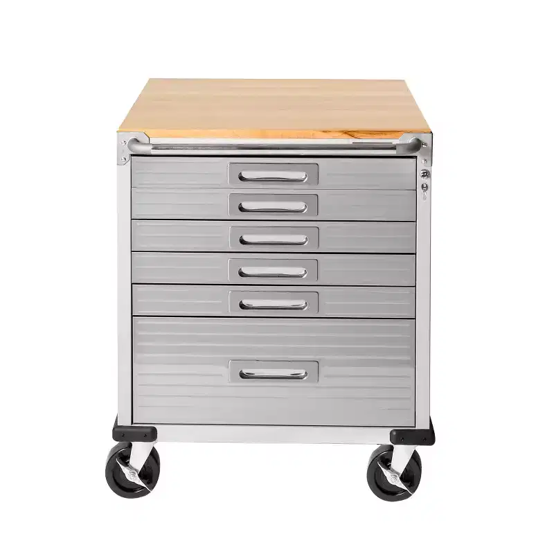 Seville Classics UltraHD 6-Soft Closing Drawer Cabinet, 28 x 25 x 34.5