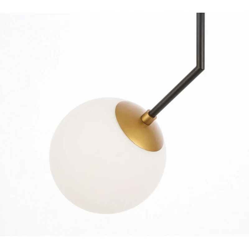 Bastina 20-Inch 1-DownLight Frosted Glass Pendant