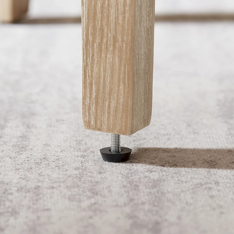 Art Leon Swivel Upholstered and Wood Accent Chair