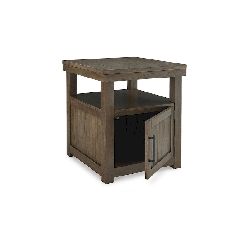 Signature Design by Ashley Boardernest Brown End Table - 24W x 26D x 26.63H