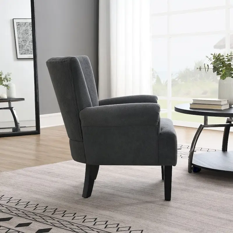 Modern Fabric Accent Living Room Chairs