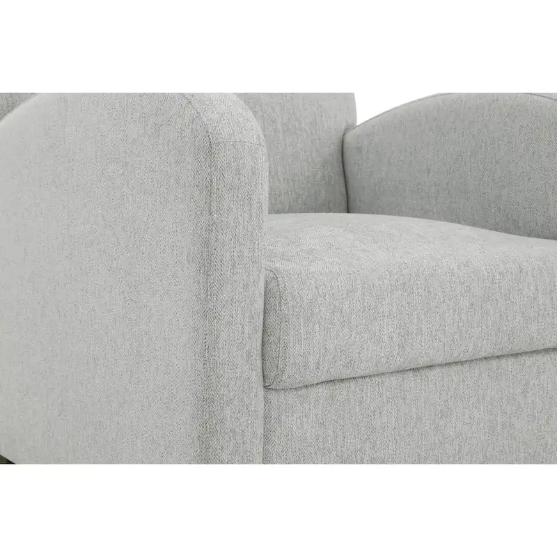 Aiden Chair & Ottoman with Espresso Legs