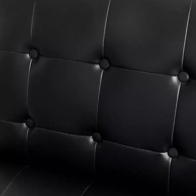 PU Leather Accent Chair - Glitzhome