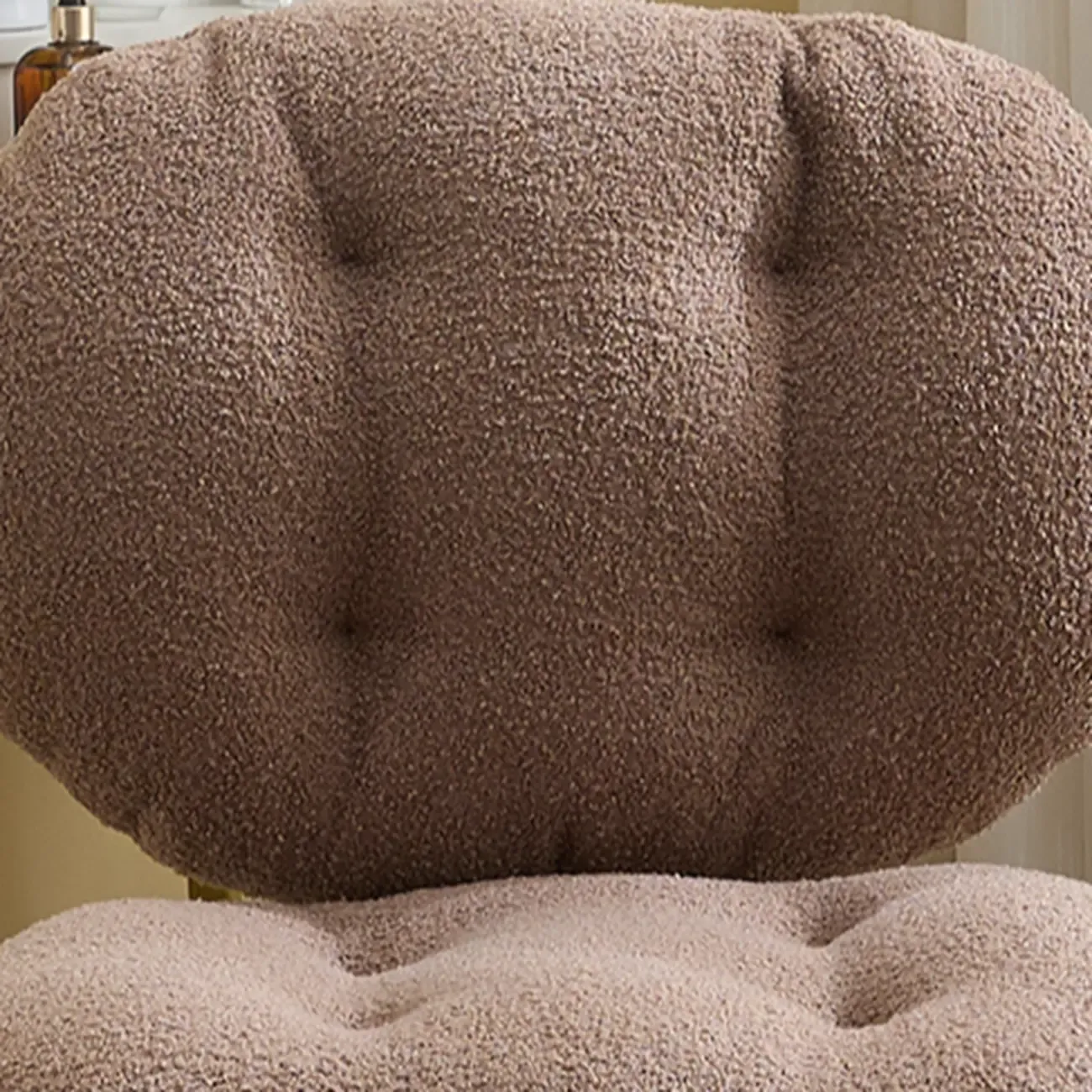 Modern Tufted Upholstered Ergonomic Swivel Office Chair