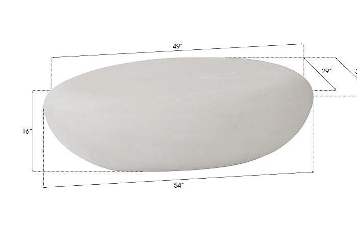 River Stone Coffee Table LARGE