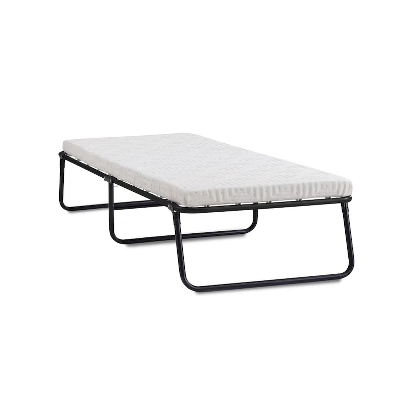 Nautica Home Gellux Cooling Gel Foam Folding Steel Frame Guest Bed