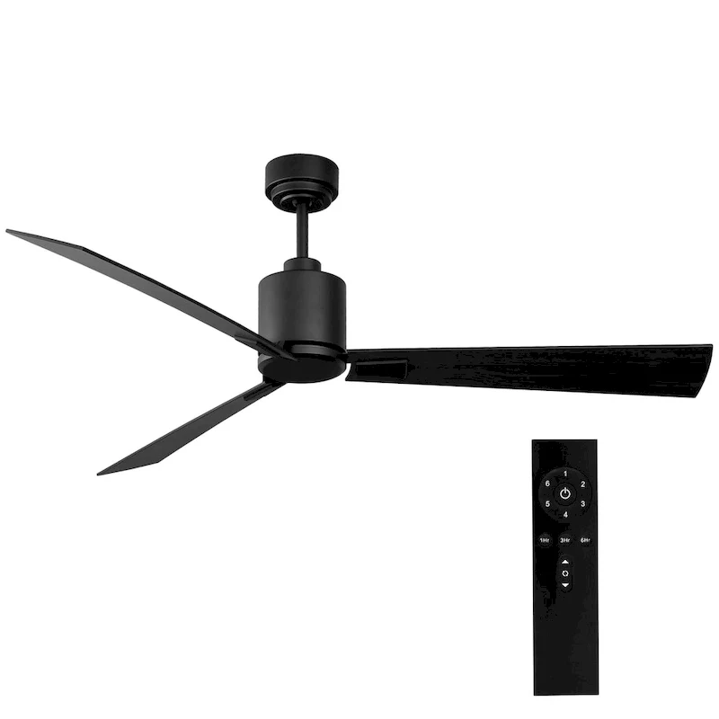 iLIVING 56  Quiet BLDC Indoor Ceiling Fan w/ Remote, 6 Speeds 6300 CFM