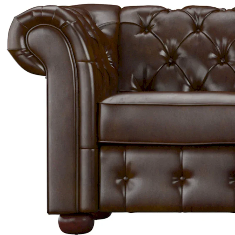 Gdansk 6-Seat L-Shaped Chesterfield Sectional Sofa