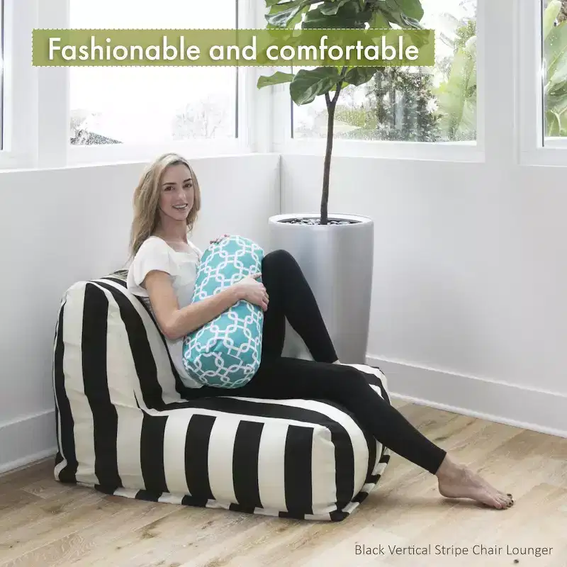 Majestic Home Goods Chair Lounger Cream