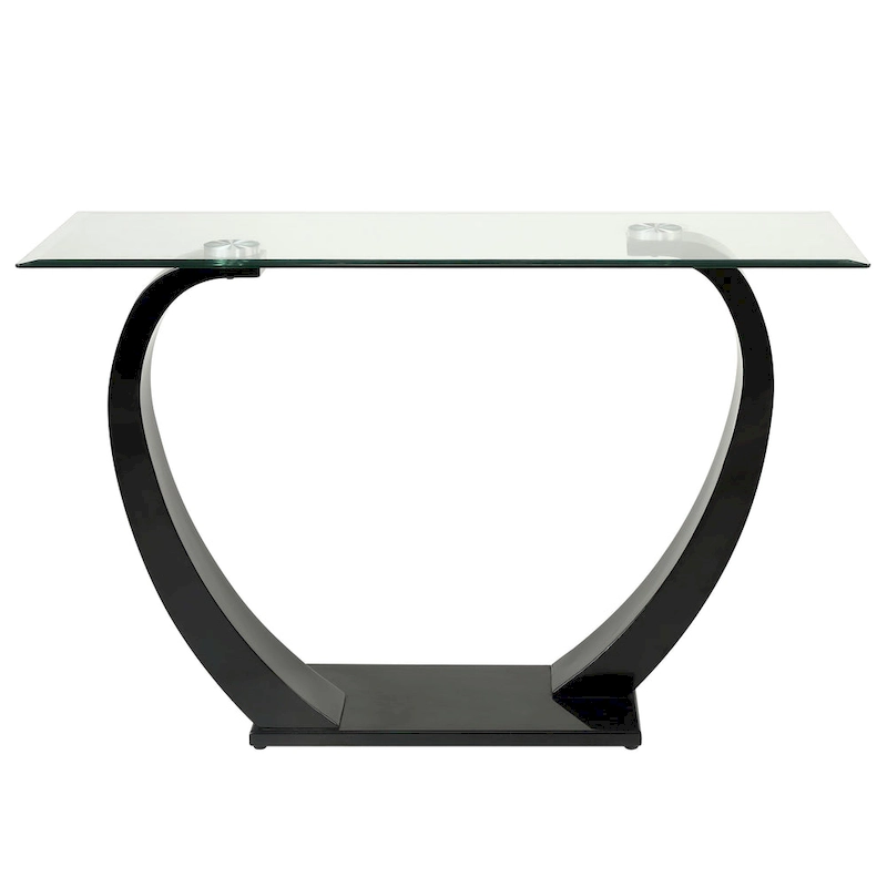 Cres Glam Glasstop 3-Piece Coffee Table Set by Furniture of America