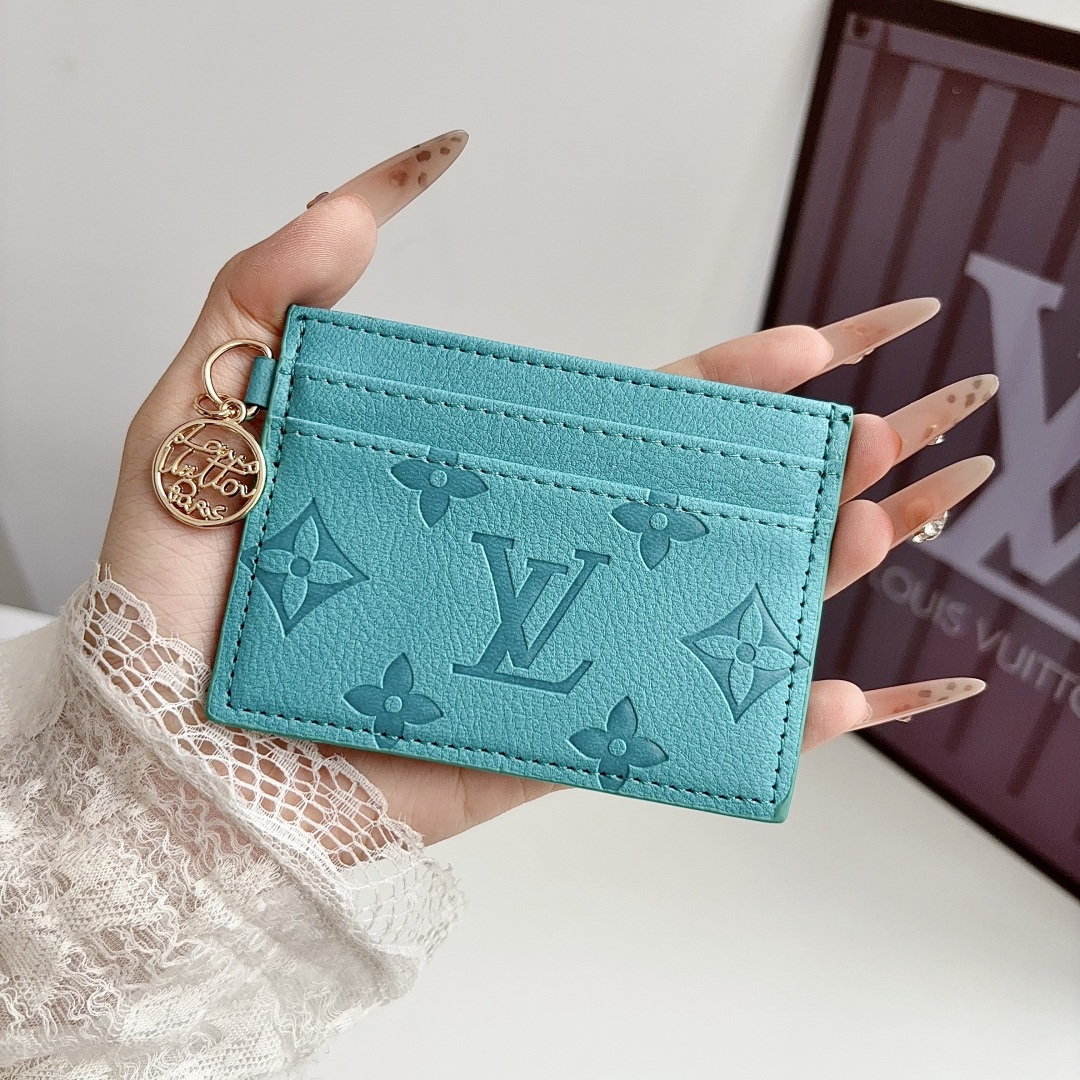 LL Embossed Medallion 02 Card Holder - Vania Cases
