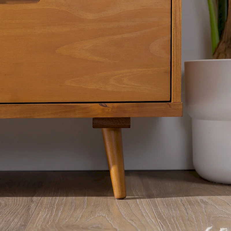 Middlebrook Alby 70-inch Mid-Century Solid Wood TV Stand