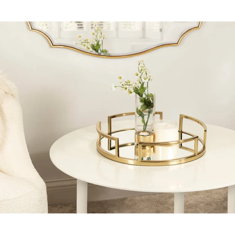 Kate and Laurel Gohana Decorative Metal Tray