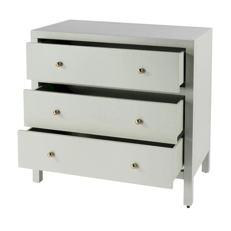 3-Drawer Wood Dresser