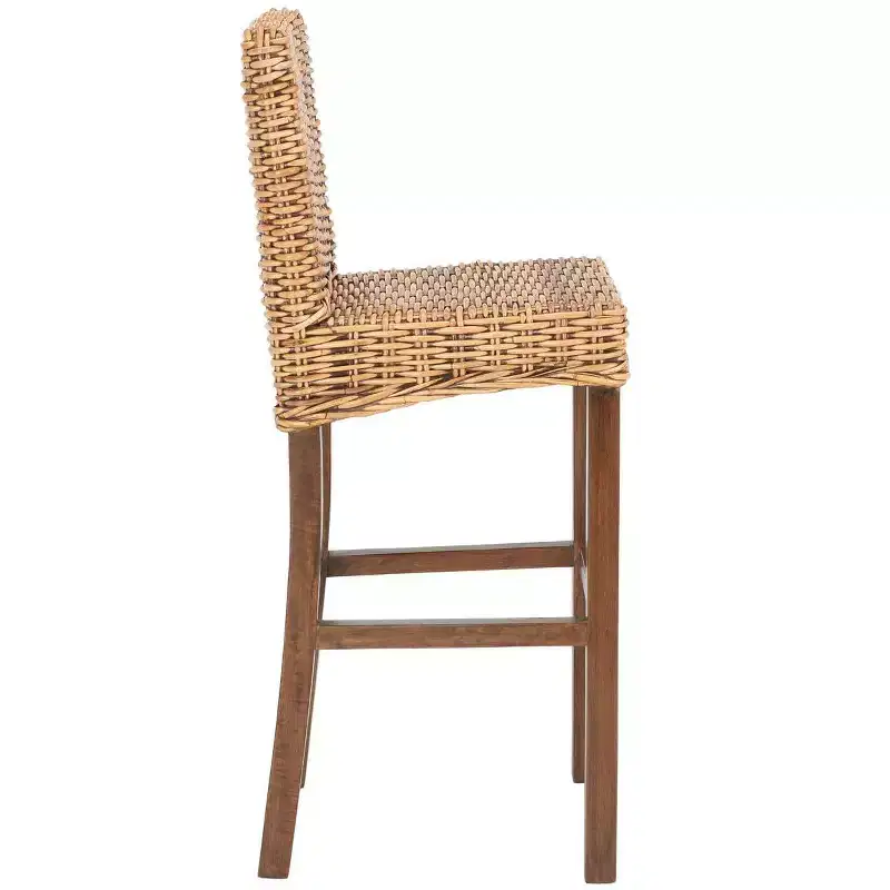 Tobie Rattan Bar Stool