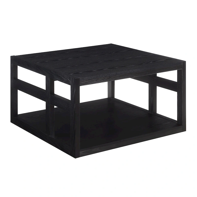Convenience Concepts Monterey Square Coffee Table with Shelf